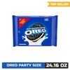 OREO Chocolate Sandwich Cookies, Party Size, 24.16 oz