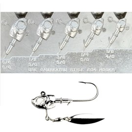 Do It Mold Herring Head Jig Size 3/4, 1, 1 1/4, 1 1/2 oz. Do it Mold 3515 Cavities 5 Total