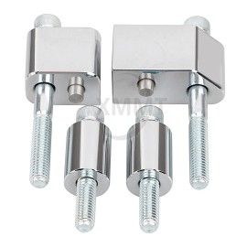 Unbranded Chrome 1-1/4'' Driver Floorboard Spacer Extension Kit For Harley 09-13 FL Trikes