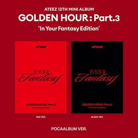ATEEZ - 12º mini álbum [hora dorada: parte 3 en tu edición de fantasía] (POCAALBUM Ver. (2 tipos de versión aleatoria) 1ea