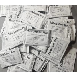 World Amenities 250 Packs World Amenities MAKEUP REMOVER WIPES Individually Wrapped