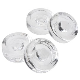 4Pcs Glass Fermentation Weights with Handles for Keeping Vegetables Submerged During Fermenting and Pickling