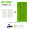 Vicloon Mop Pads for Flash Powermop, 6 PCS Microfiber Mop