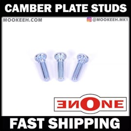 MOOKEEH Camber Plate Mounting Studs Bolts M8 x 1.25 Pitch Threads
