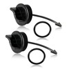 2Pcs Drain Plug Cover Caps Fits for Sea-Doo RXT GTI