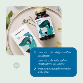 Health Labs Care Premium Omega 3-1000mg fish oil Omega3 - high dose fatty acids - triglycerides Omega 3 oil - 500mg EPA and 250mg DHA - 60 capsules - fish oil supplements - to support eyes and heart function