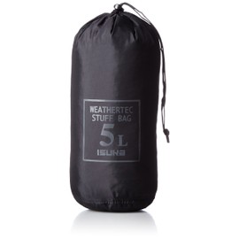 Isuka Waterproof Bag, 5L Weathertech Stuff Bag, Black