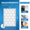 OlitAir 14x20x1 MERV 13 Air Filter,AC Furnace Air Filter,Reusable ABS