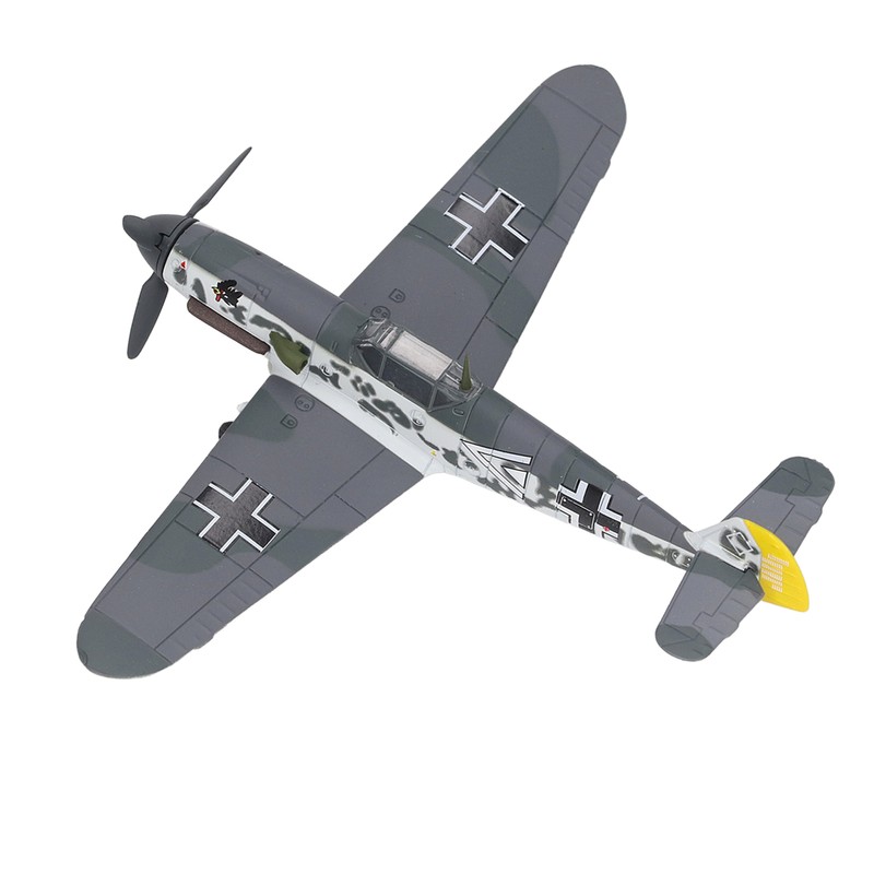 1:72 Scale BF109 Fighter Planes Model High Stimulation Alloy Airplane