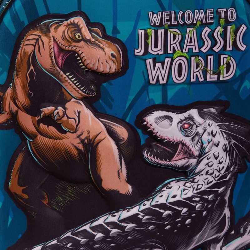 Jurassic World Bag Boys Backpack T-Rex Dinosaur Backpack for Kids