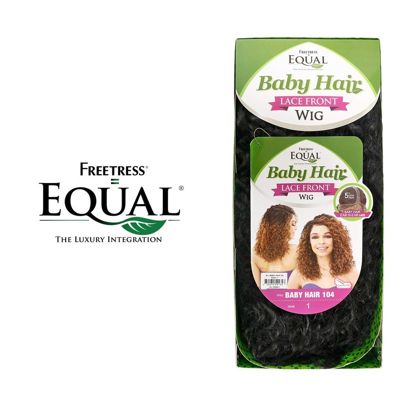 Freetress Equal Lace Front Wig - BABY HAIR 104 (FF1BCOPPER)