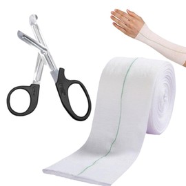 YAFLUG Schlauchverband Arm Schlauchbandage, Atmungsaktive Elastische Stützende Medizinische Kompression Bandage, Für Wundversorgung Und Stabile Unterstützung Bei Sport Und Alltag, 1 Stück