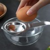 2 Pieces Egg separator, egg white and yolk separator, stainless