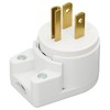 Plugrand 12-Direction Adjustable Nema 5-15P Right Angle Plug - 15A,