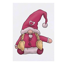 'Girl Gonk' Temporary Tattoo - Water Resistant, Skin-Safe, Non-Toxic Transfer (TO00056077)