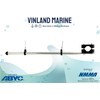 Vinland Marine Pontoon Flag Pole Kit for Ø7/8"~1-1/4" Round/Square Tubes,