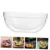 SHOWERORO Reusable Decorative Salad Bowl Fruit Serving Bowl for Kitchen