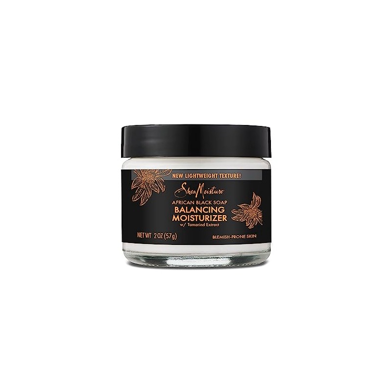 SheaMoisture Balancing Moisturizer for Dry Skin African Black Soap with