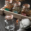 Kilner Square Clip Top Spice Jar, 70ml, Transparent 01651 (0025.460)