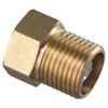 Brass Check Valve 1/2" Female to 1/2" Male Thread, Check