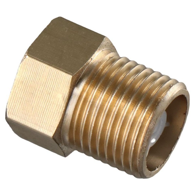 Brass Check Valve 1/2" Female to 1/2" Male Thread, Check
