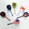 HRLORK 77 Pack Dart Flights Standard Thick Flight Extra Multiple