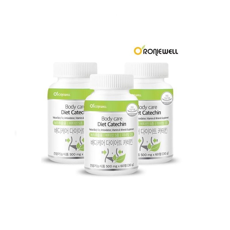 Roniwell [1+1] Roniwell Body Tear Diet Catechin 60 tablets Green