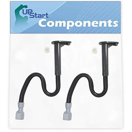 2-Pack W10619951 Refrigerator Drain Tube Replacement for Maytag MFX2570AEM0 Refrigerator - Compatible with W10309238 Tube Drain