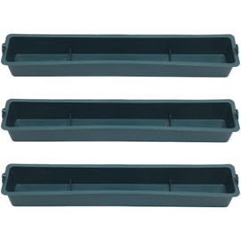 GANAZONO 3pcs External Chicken Trough Bird Cage Feeder Quail Bird Feeder Animal Pigeon Feeder Wild Bird Feeder Large Chicken Feeder Plastic Water Food Cup