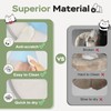 Supet Cat Cone Collar Soft: Comfortable Waterproof Mesh Recovery Cone