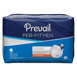 Prevail Per-Fit for Men, Extra Absorbency, Large, 72/Ct (Pfm-513)
