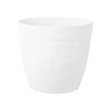 Root & Vessel Dolce Round Planter, White, 8"