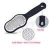 Manual Foot File, 9.2 Inch Stainless Steel Grinder for Professional