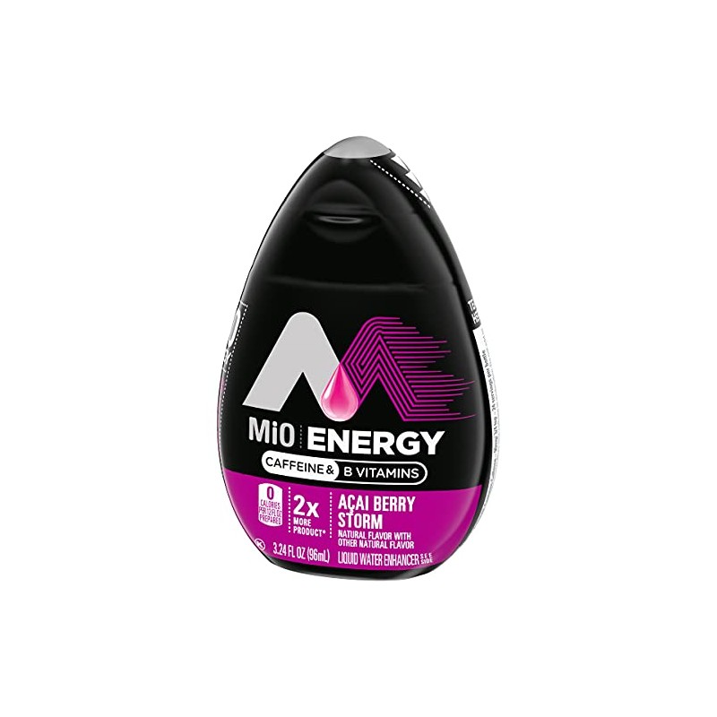 MiO Energy Acai Berry Storm Naturally Flavored Liquid Water Enhancer,