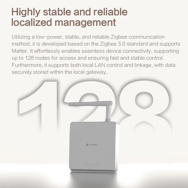 Matter Smart Home Hub M6, Matter & Zigbee Gateway with