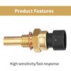 1 Pcs Engine Water Coolant Temperature Sensor, Replacement OEM Number