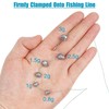 Split Shot Fishing Weights Sinkers,120pcs Removable Round Split Shot Sinkers