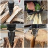 42 mm Wood Splitter Drill, Firewood Drill with 3 Drill