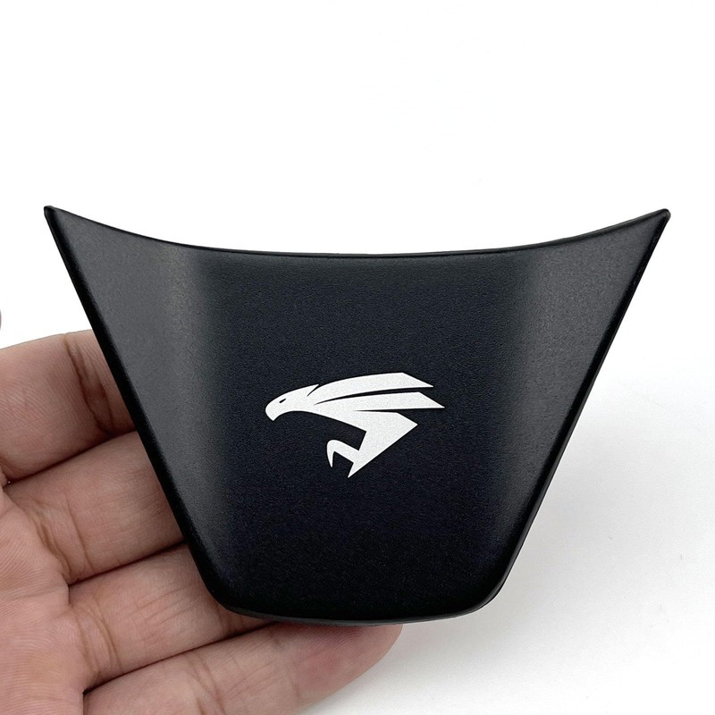 Decoyocar Harrier 80 Series Steering Cover, Matte Black, Steering Panel,