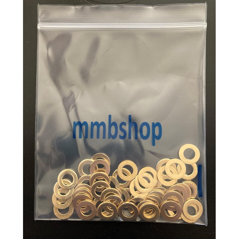 M3-12 Brass Washers, Form A Thick Flat washer Metal Grade