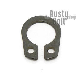 The Rusty Bolt Shop 6mm, External Circlip, Carbon Steel, Retaining Snap Ring, Outer, Retainer, Clip - 1