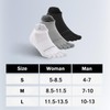 TikMox Ankle Running Toe Socks, Athletic Cool Feel & Quick