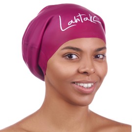 Long Hair Swim Cap - Swimming Caps for Women Men - Extra Large Swim Caps - Waterproof Silicone Swim Cap - Dreadlocks Braids Afro Hair Extensions Weaves