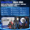 12V 24V Car Circuit Tester, VDIAGTOOL V500Pro Automotive Open Wire