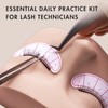 Embagol Lash Extension Practice Kit, Eyelash Extension Training Kit for