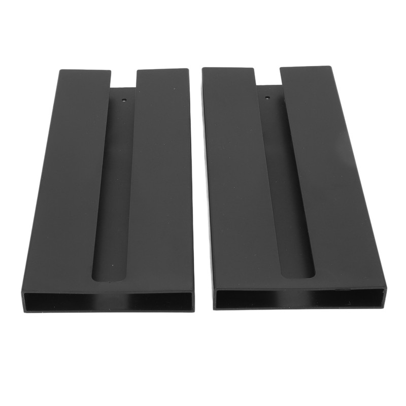 2Pcs Black Red Wine Glass Holder Self Adhesive Plastic Wine