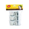 Tablecraft 2.5 oz Dipping Cups with Lids, 2.5-Ounce , 6