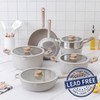 Country Kitchen Non-Stick Cast Aluminum Cookware Set - Durable Kitchen