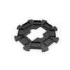 Volareo Mexican Train Hub - Black - Replacement Hub Centerpiece