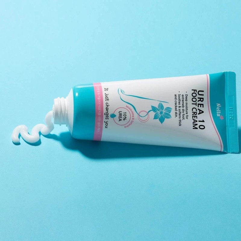 Nella Urea 10 Foot Cream, Callus Remover, Urea 10%, Korean